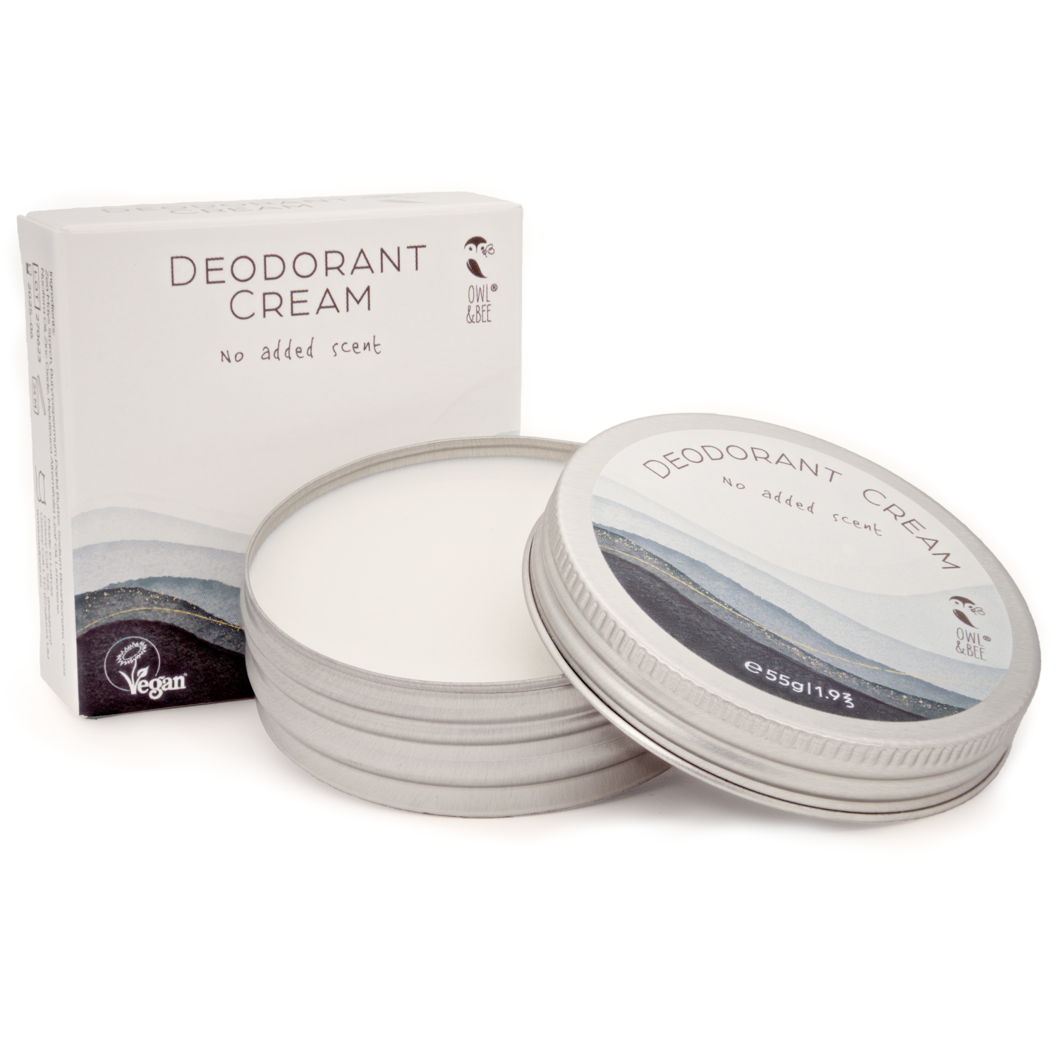 Owl & Bee® Deodorantcrème – Natuurlijk & Zonder Geurstoffen
